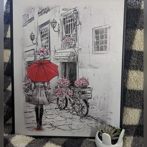 Cute Italian style framed picture